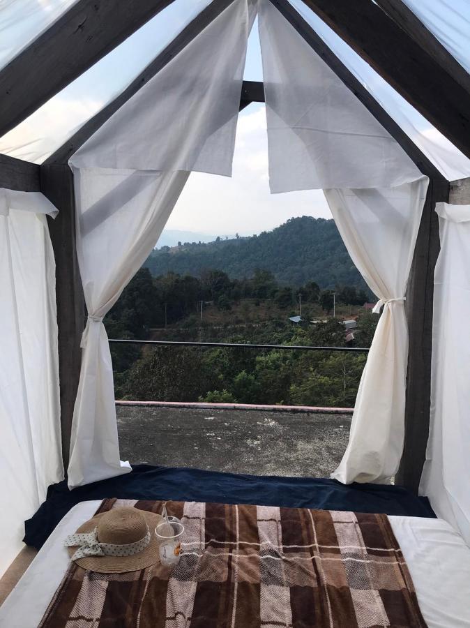 Terre Terrace Glamping - Doichang Ban Huai Khai Екстер'єр фото
