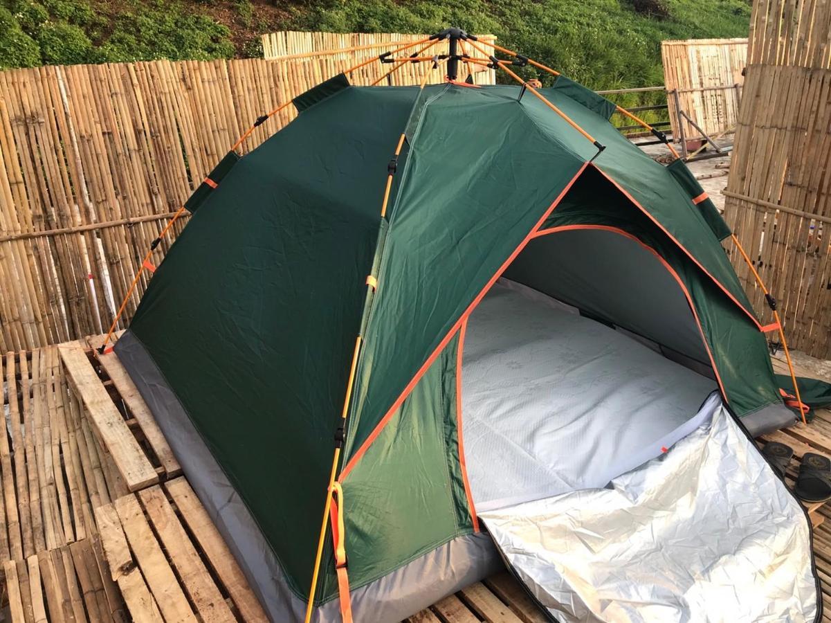 Terre Terrace Glamping - Doichang Ban Huai Khai Екстер'єр фото